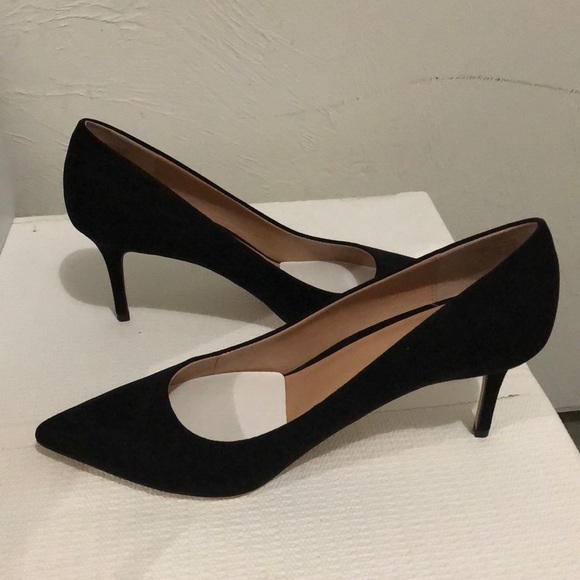 Fririen Classic Heels Black Microfiber - Picture 2 of 2